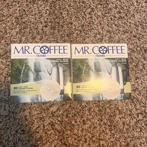 Mr. Coffee‎ Percolator Filters - 4.5" Disc - 80 Count - 2 Pack